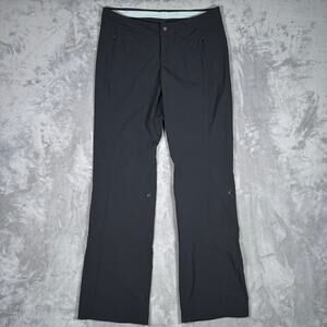 REI Women’s Roll Up Hiking Pants Black Stretch Trail Size 6
